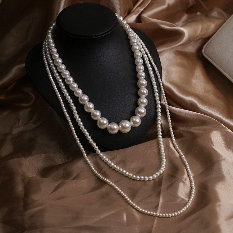 Fashion Multi-layer Pearl Necklace