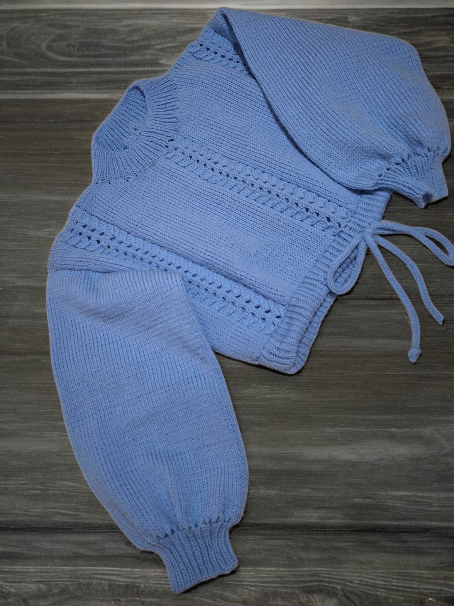 Strickbluse, weiches Bambusgarn, antiallergen, Ballonärmel, Geschenkideen