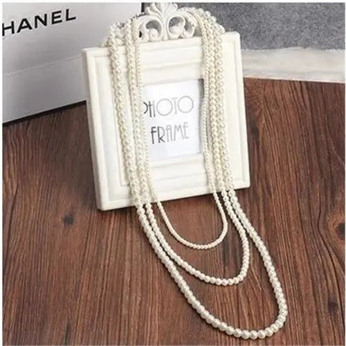 Fashion Multi-layer Pearl Necklace