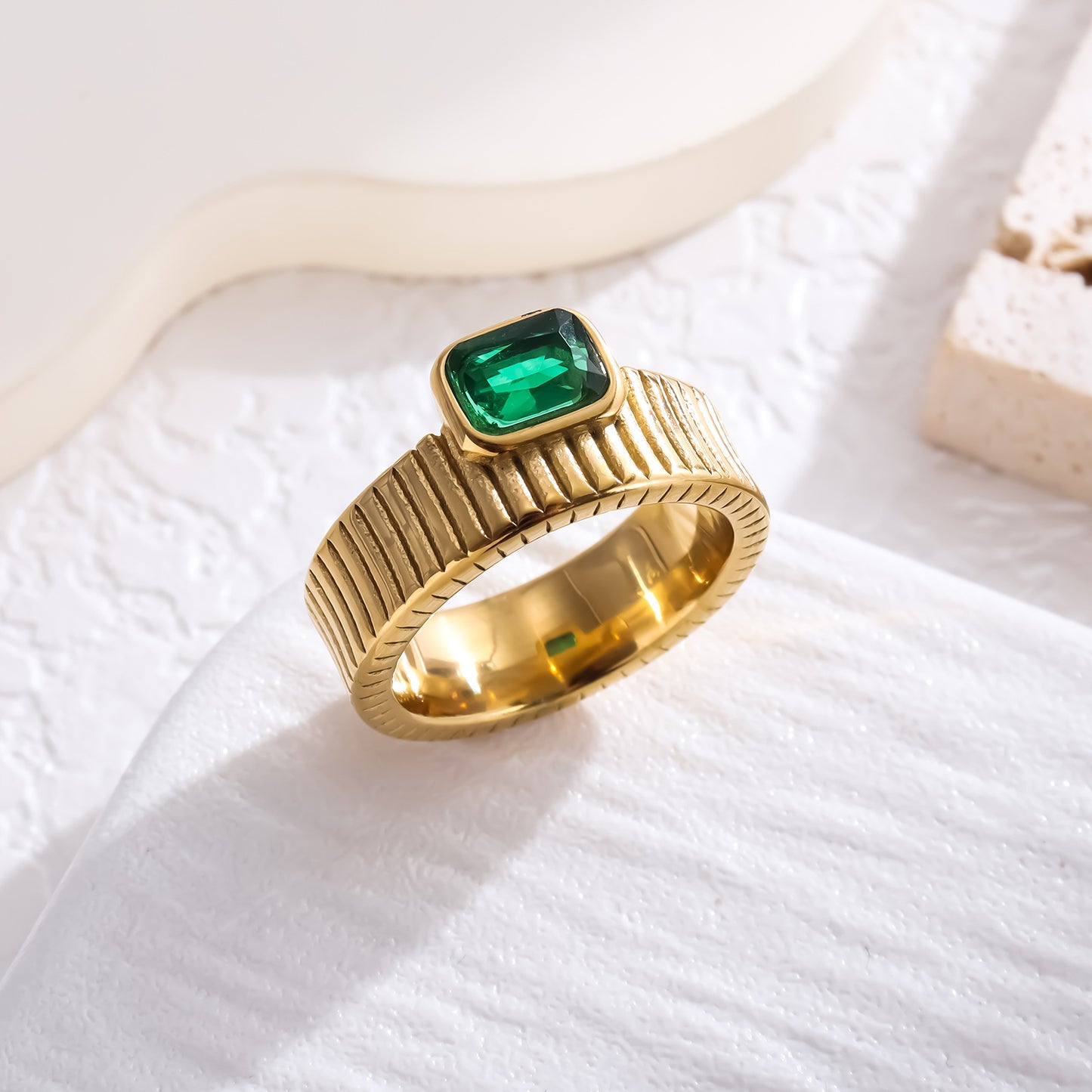 Fashion Trendy Style Zircon Ring For Women