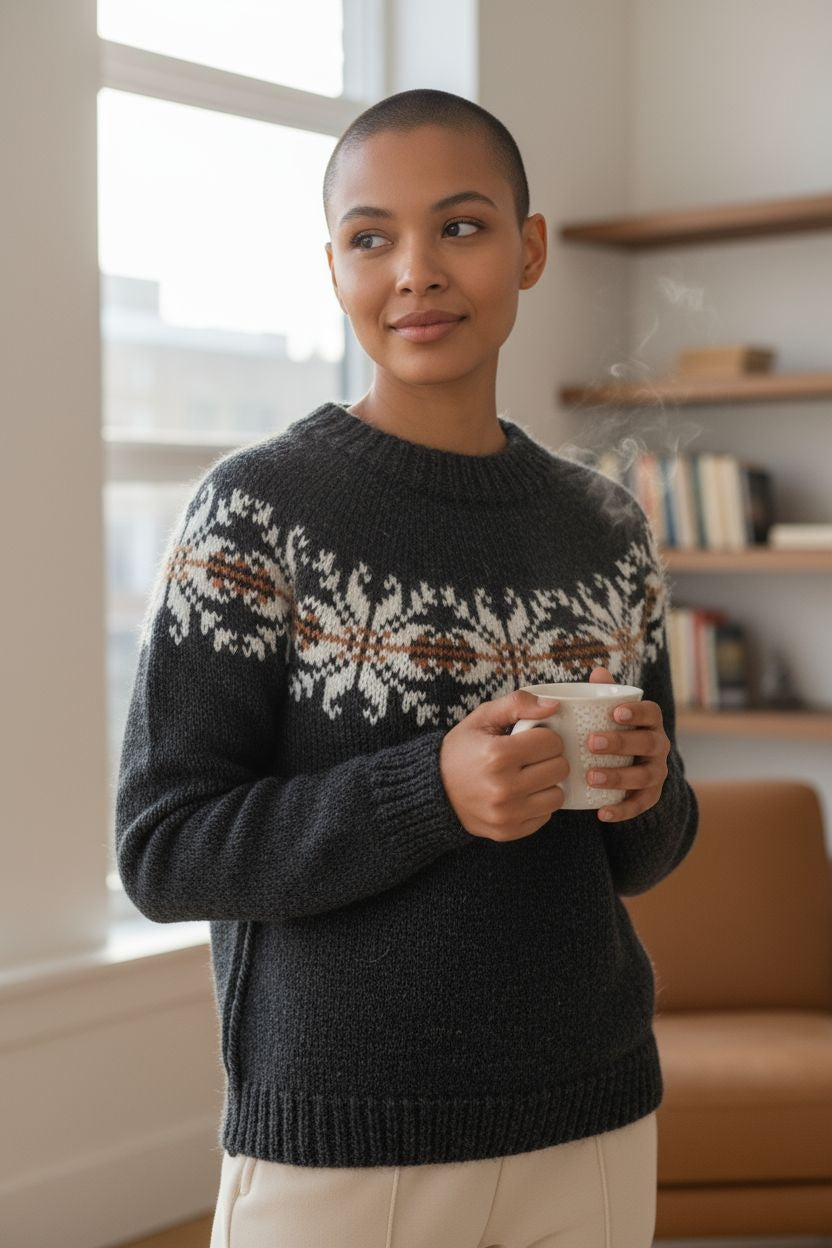 Classic Scandinavian Knit Sweater