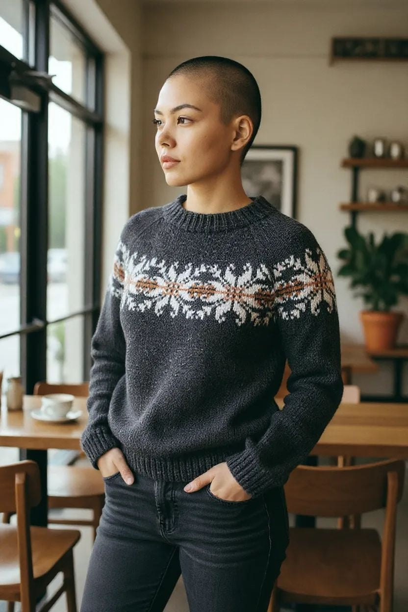Classic Scandinavian Knit Sweater
