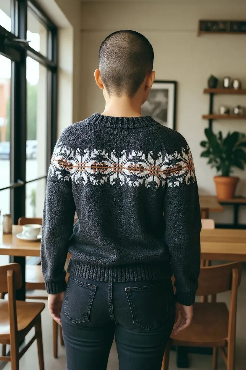 Classic Scandinavian Knit Sweater