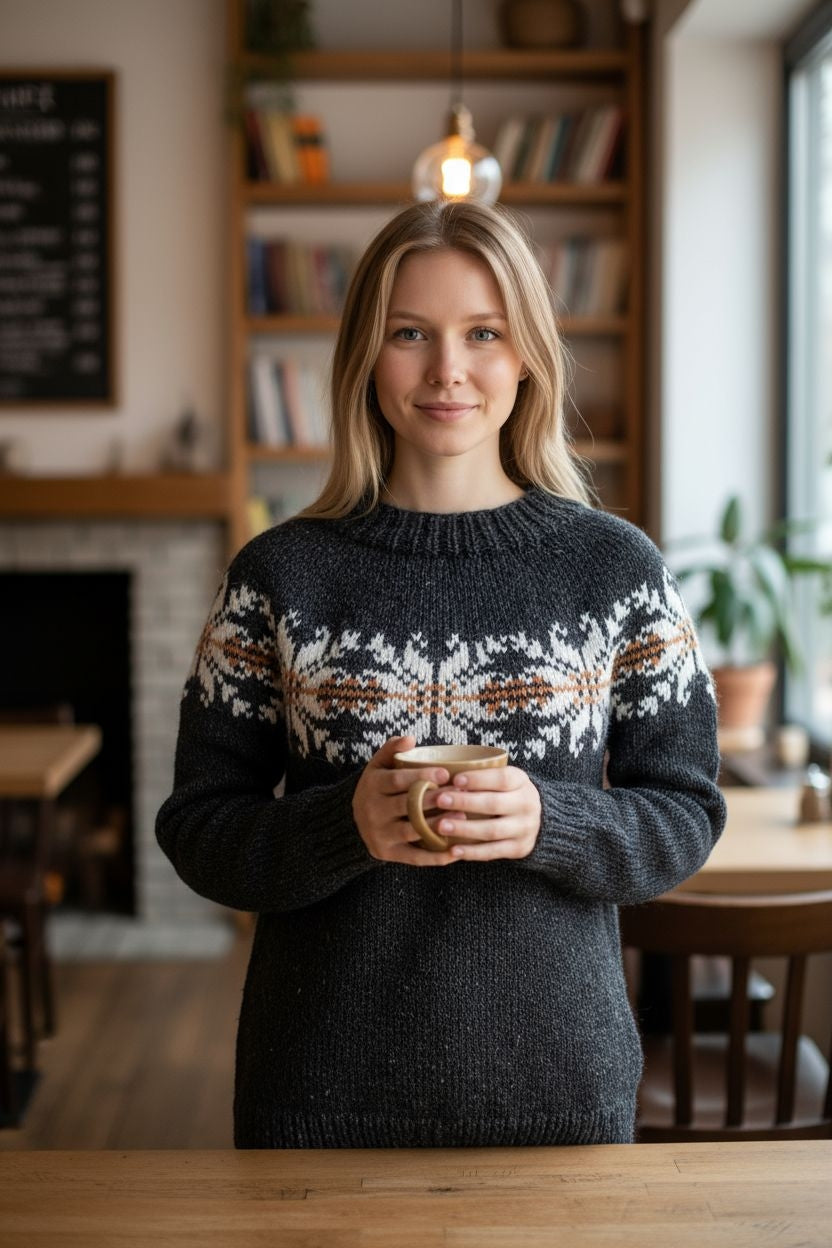 Classic Scandinavian Knit Sweater