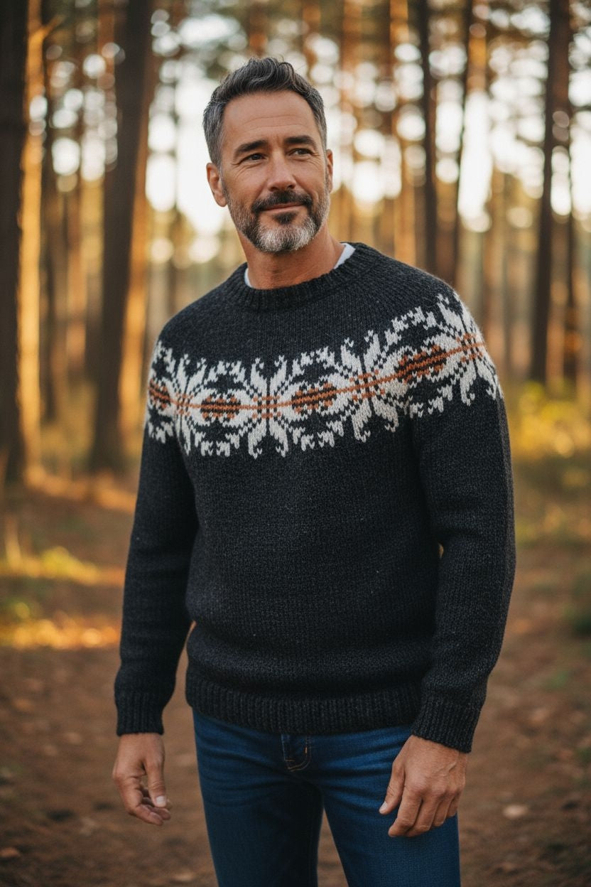 Classic Scandinavian Knit Sweater