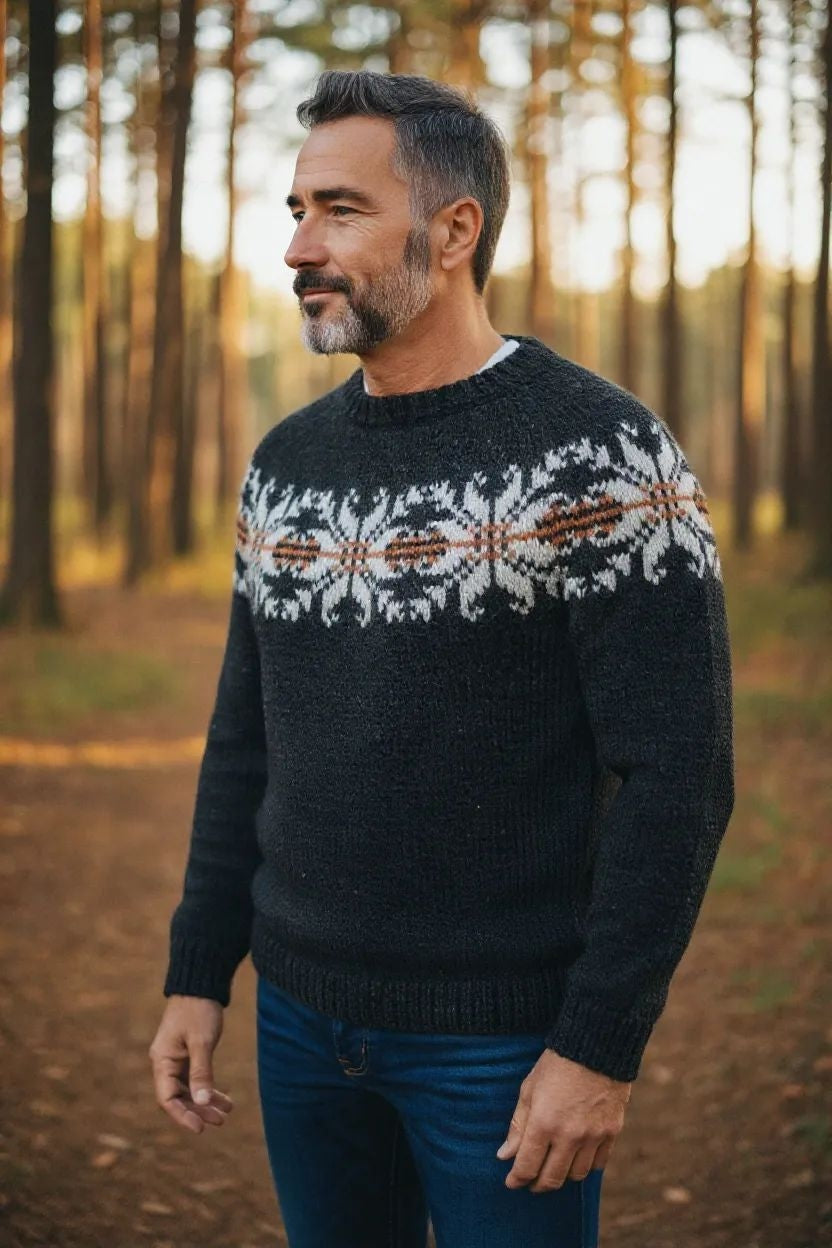 Classic Scandinavian Knit Sweater