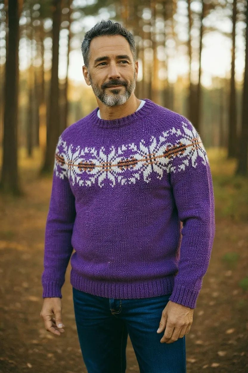Classic Scandinavian Knit Sweater