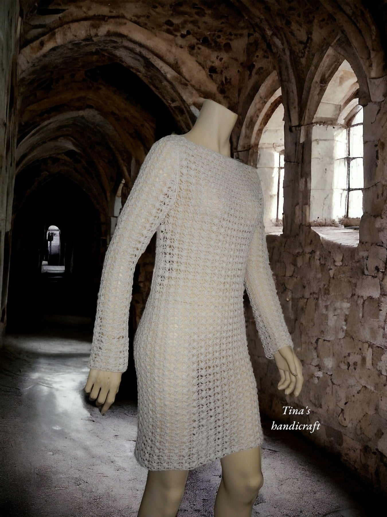 Crochet Cotton Mini " Ada's Dress"