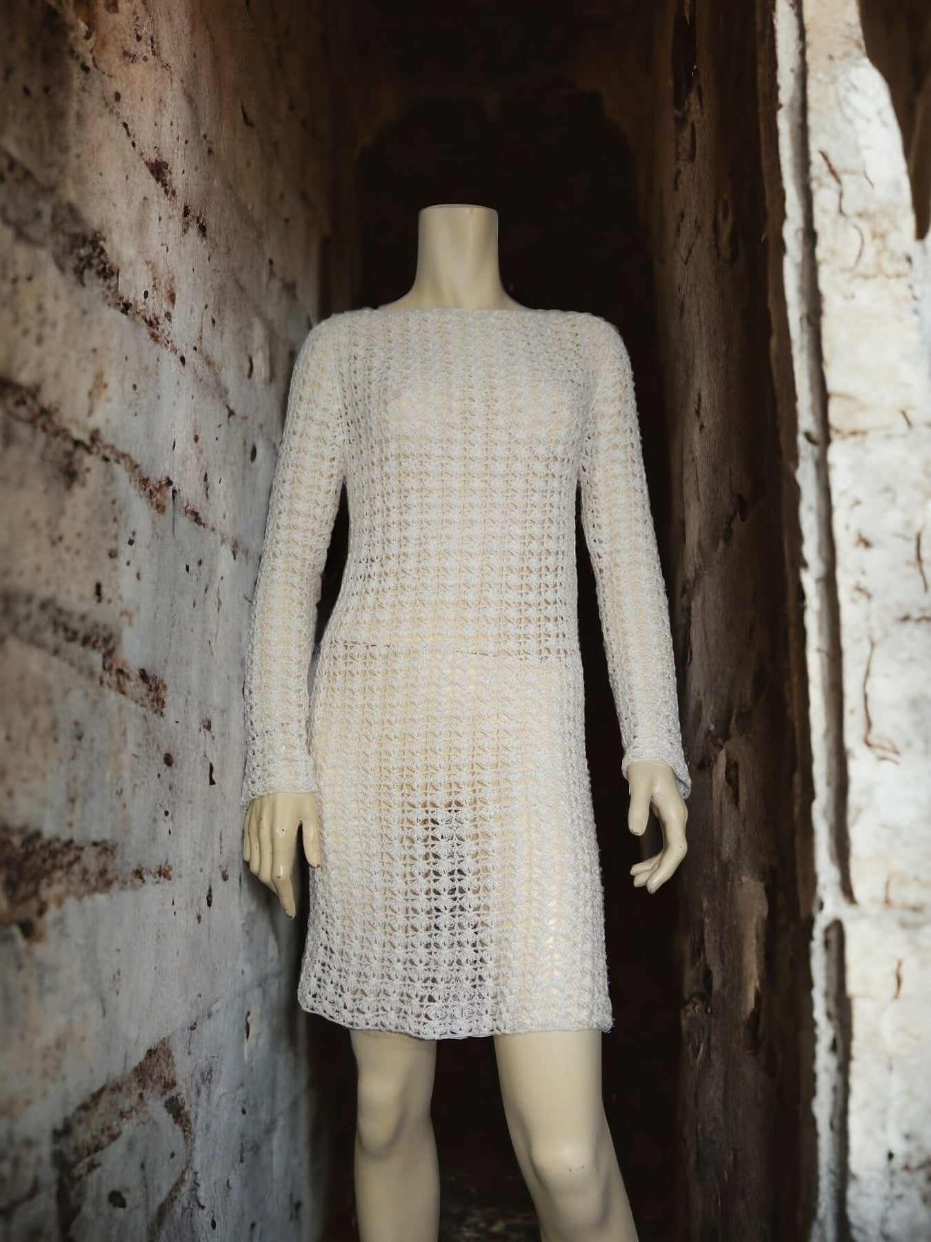 Crochet Cotton Mini " Ada's Dress"