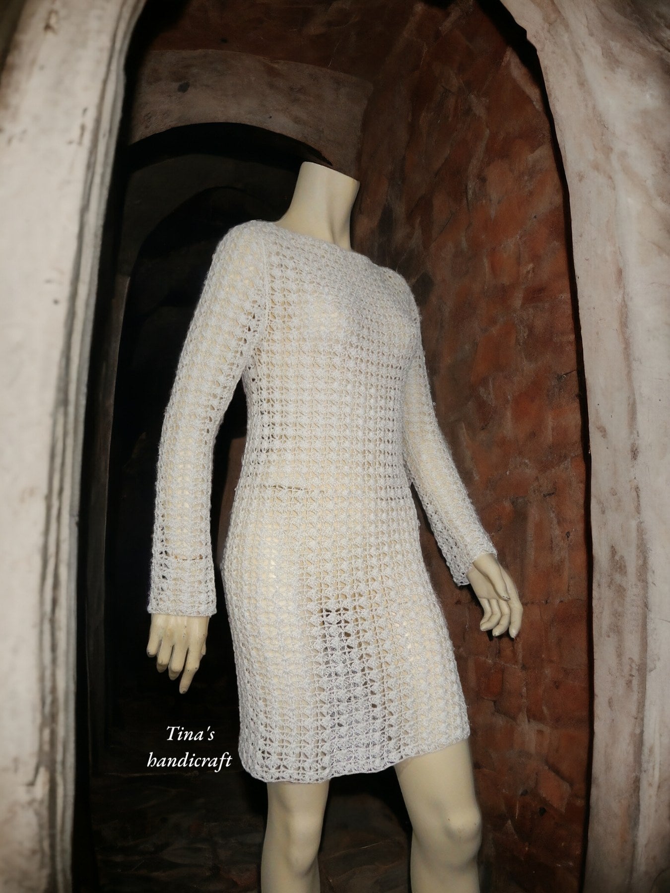 Crochet Cotton Mini " Ada's Dress"