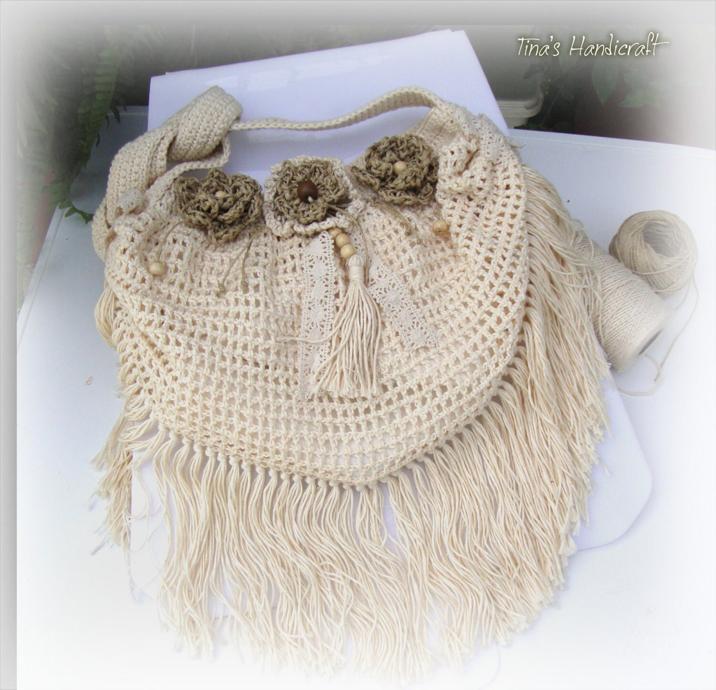 Handmade Boho Bag "Unique Like you"