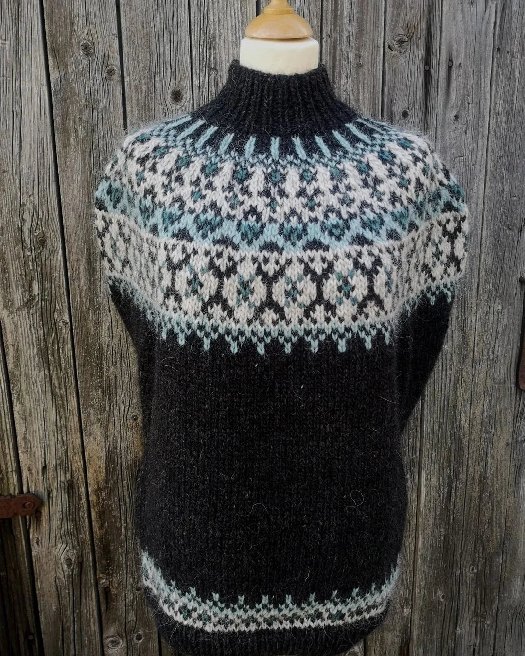 "Warmth and style "unisex knitted turtleneck
