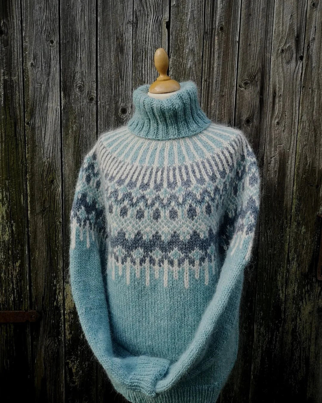Unisex "Warm hug" turtleneck pullover