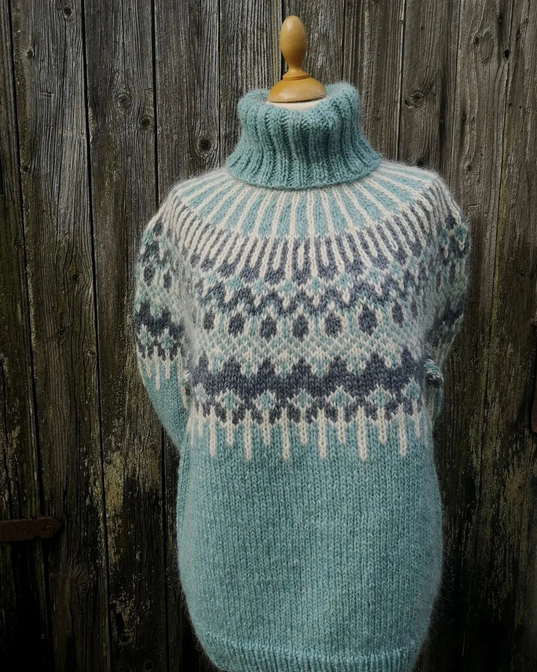 Unisex "Warm hug" turtleneck pullover