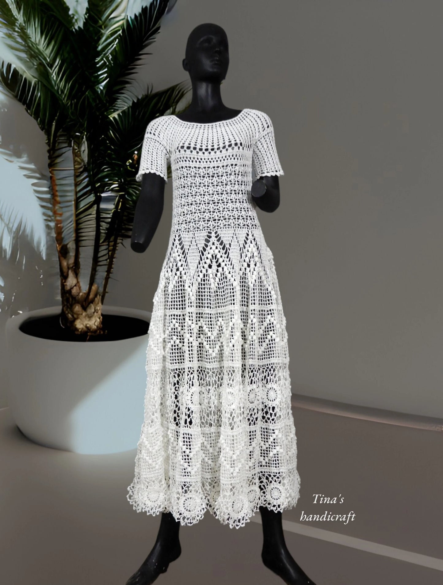 Whispers of Elegance: The white Symphony Dress