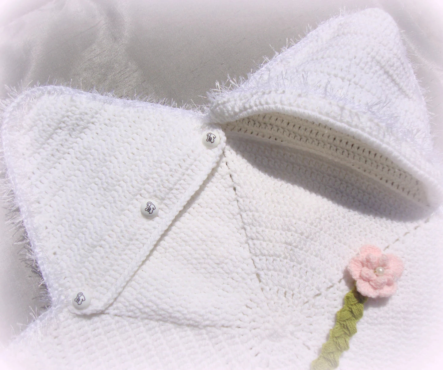 "Bright star" Baby Blanket.