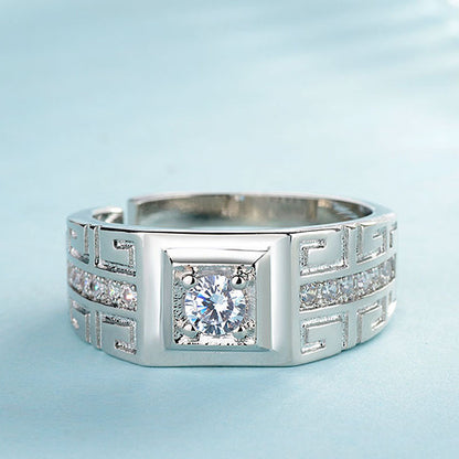 Simulation Proposal Moissanite Ring