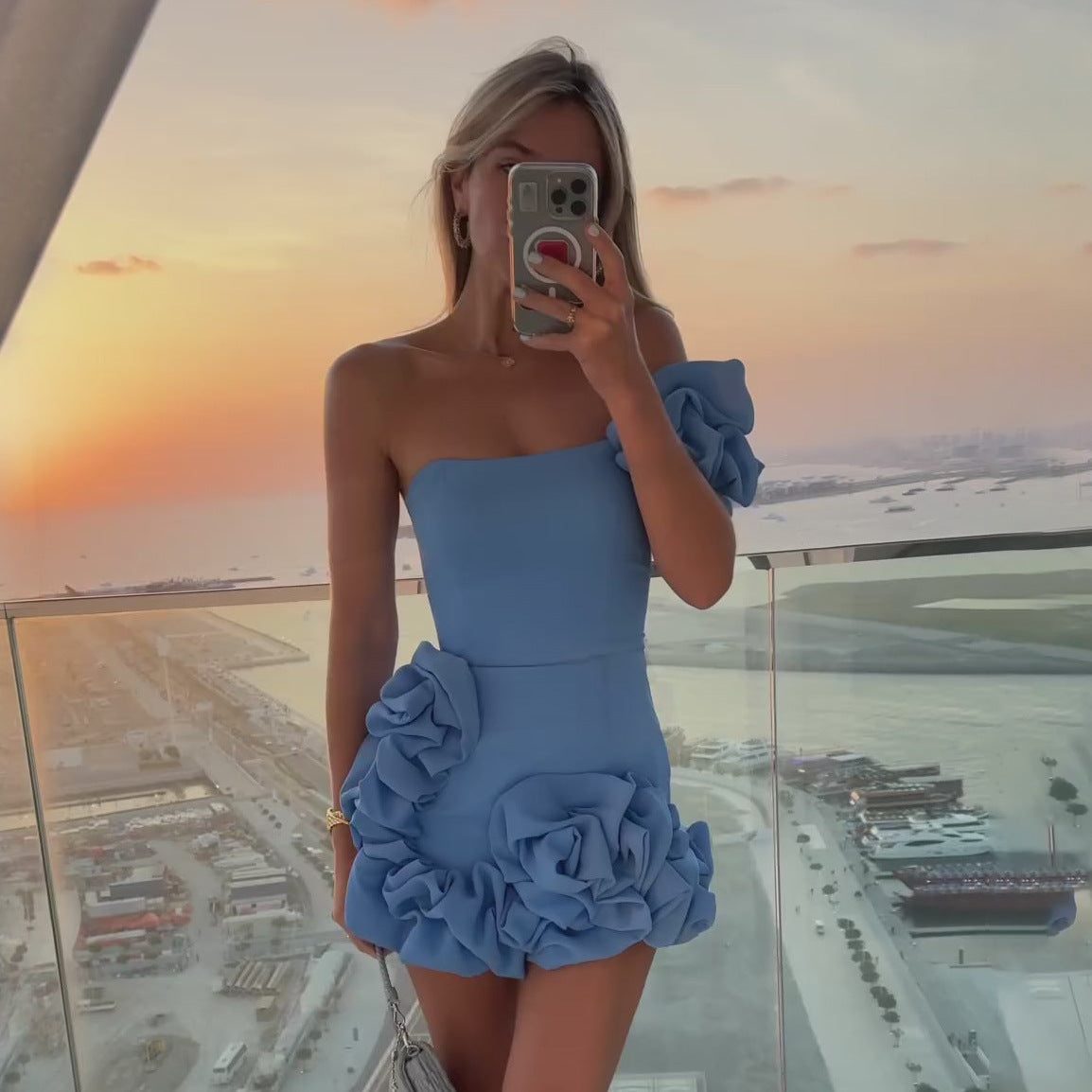 Women's Streetwear Solid Color Daily Boat Neck Sleeveless Regular Dress