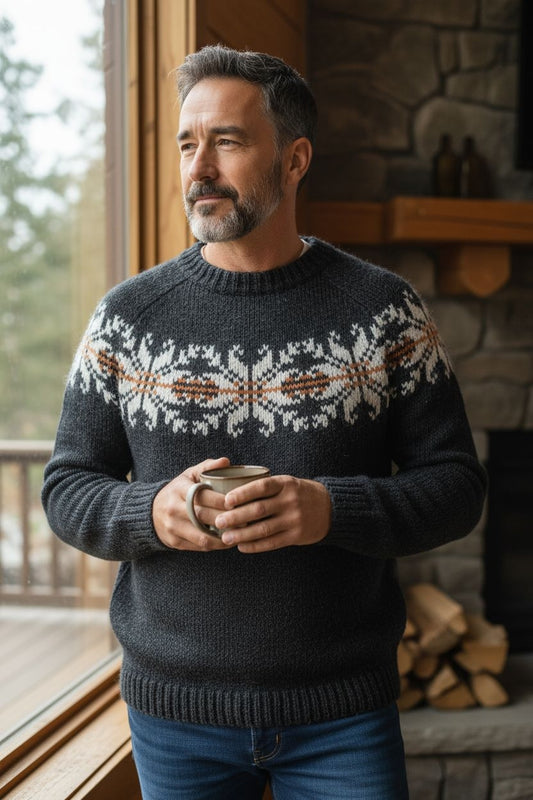 Classic Scandinavian Knit Sweater