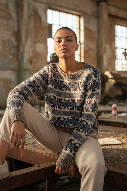 Handcrafted Wool Sweaters | Custom Colors & Sizes S-5XL