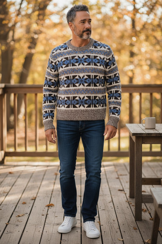 Handcrafted Wool Sweaters | Custom Colors & Sizes S-5XL