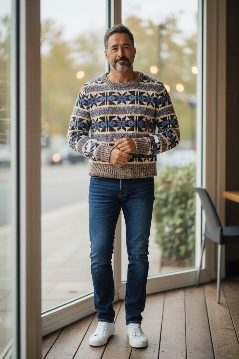 Handcrafted Wool Sweaters | Custom Colors & Sizes S-5XL