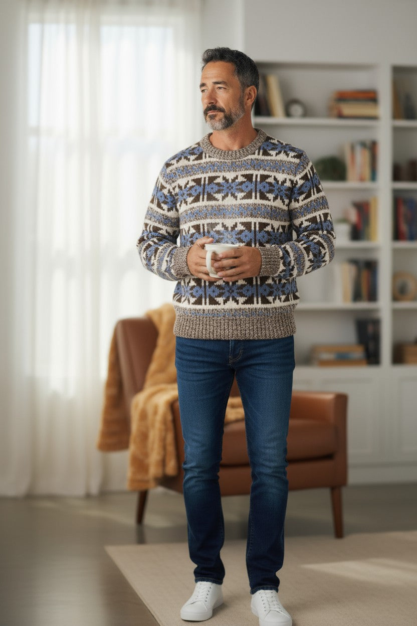 Handcrafted Wool Sweaters | Custom Colors & Sizes S-5XL