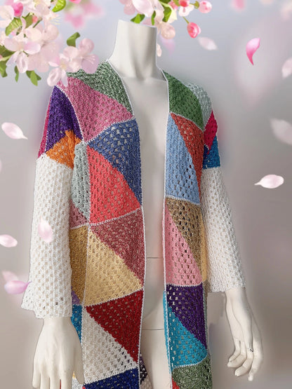 Langer Cardigan „Boho chic“