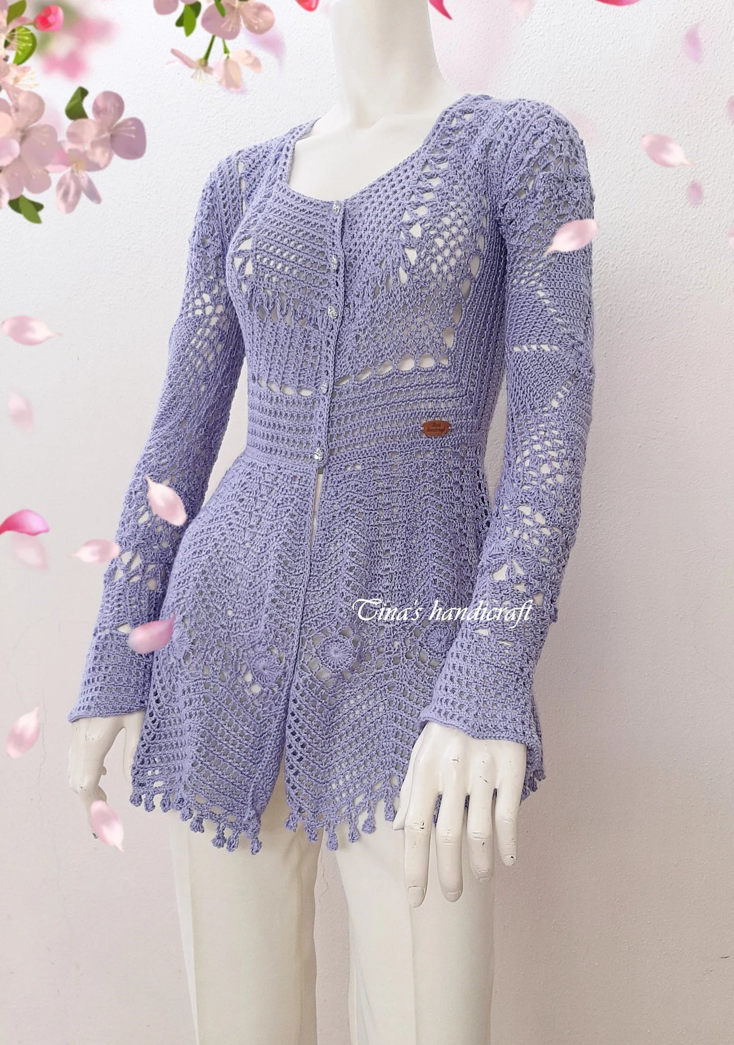 summer cardigan "Knitting magic"