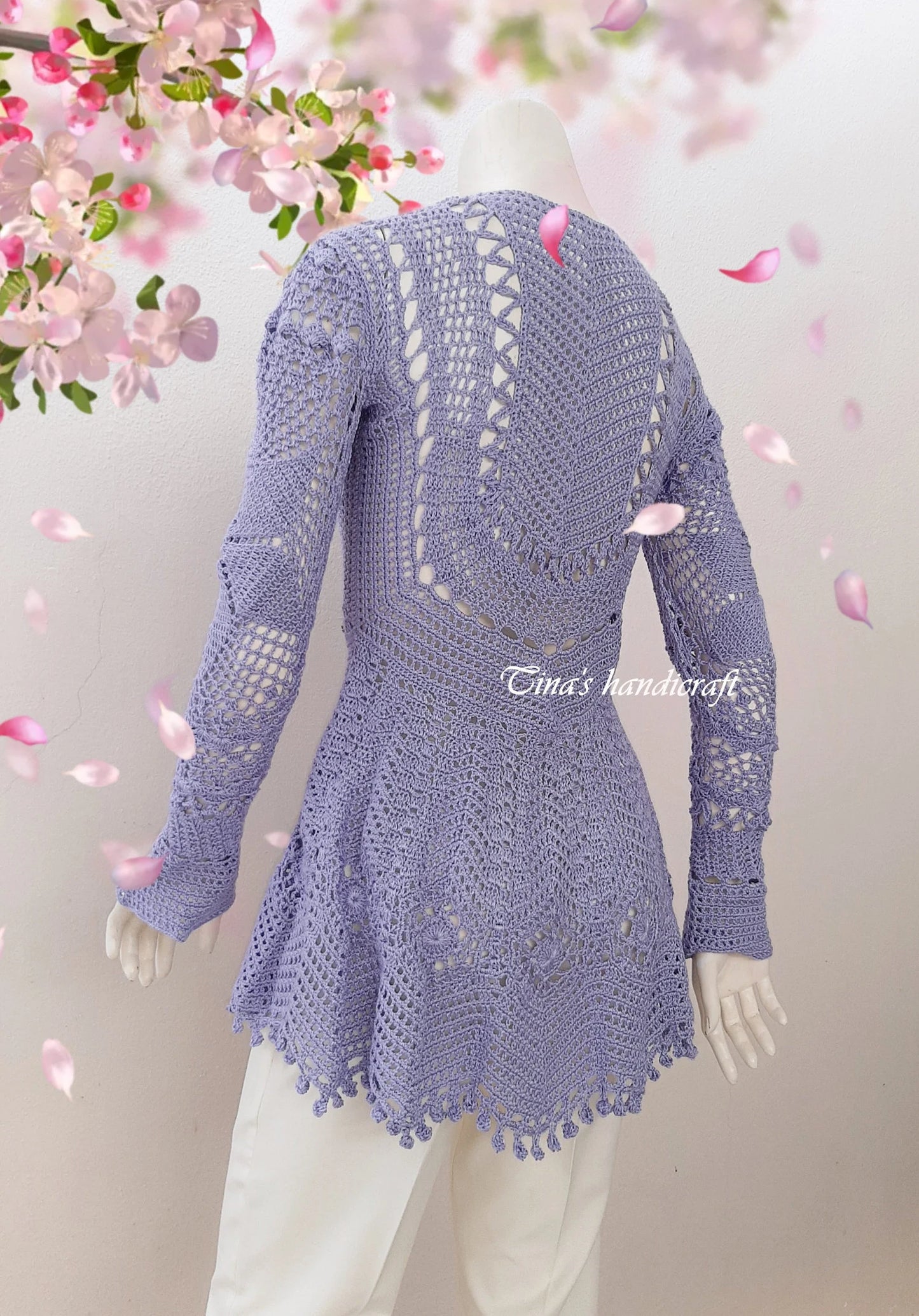 summer cardigan "Knitting magic"