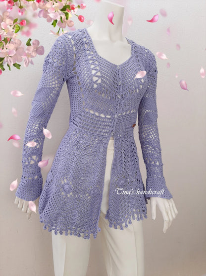 summer cardigan "Knitting magic"