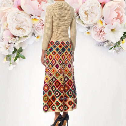 Maxi dress"From dawn to sunset"