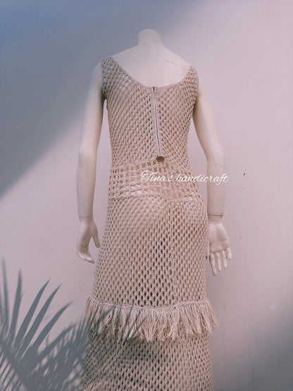 Kirki crochet dress