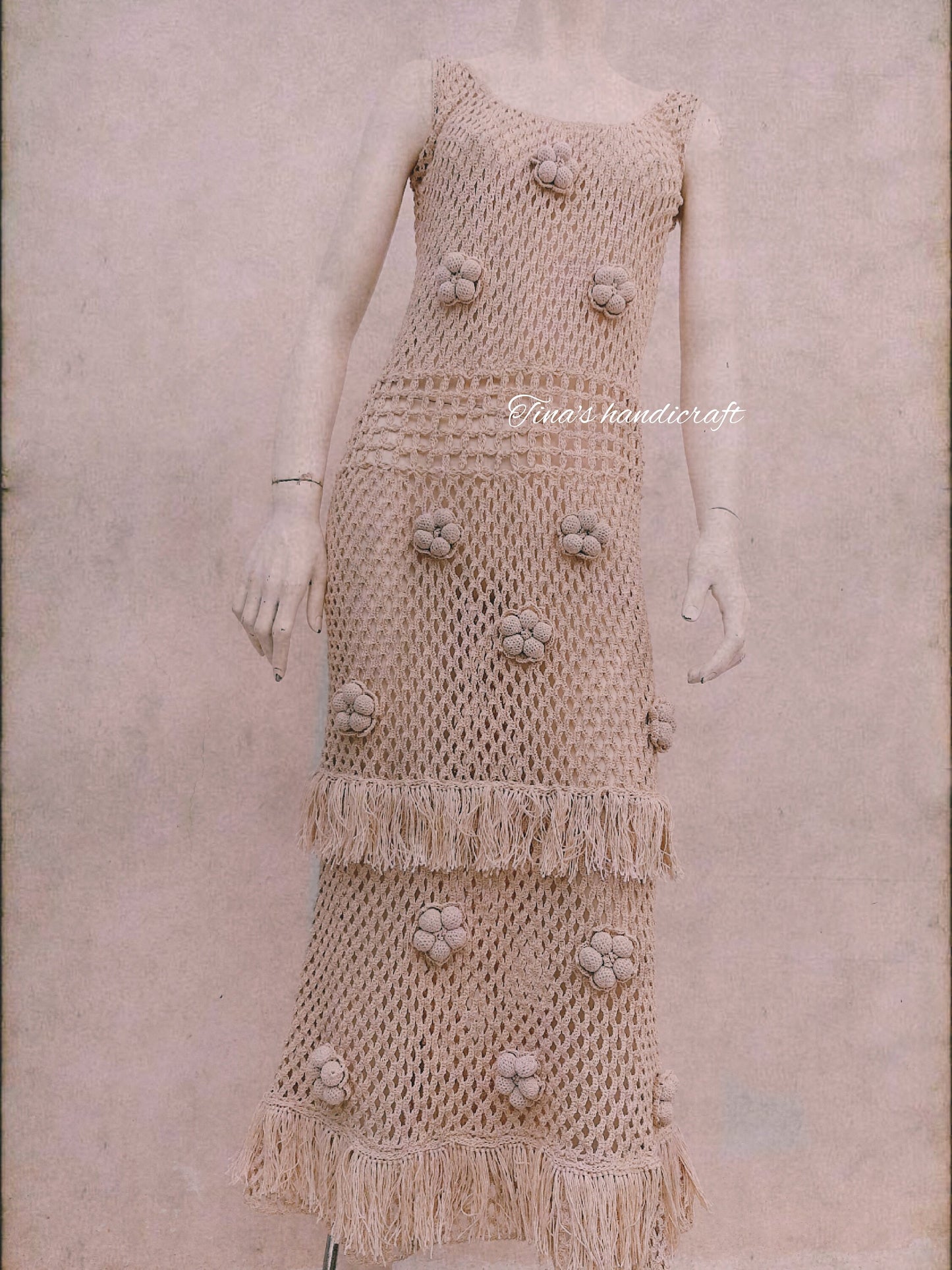 Kirki crochet dress