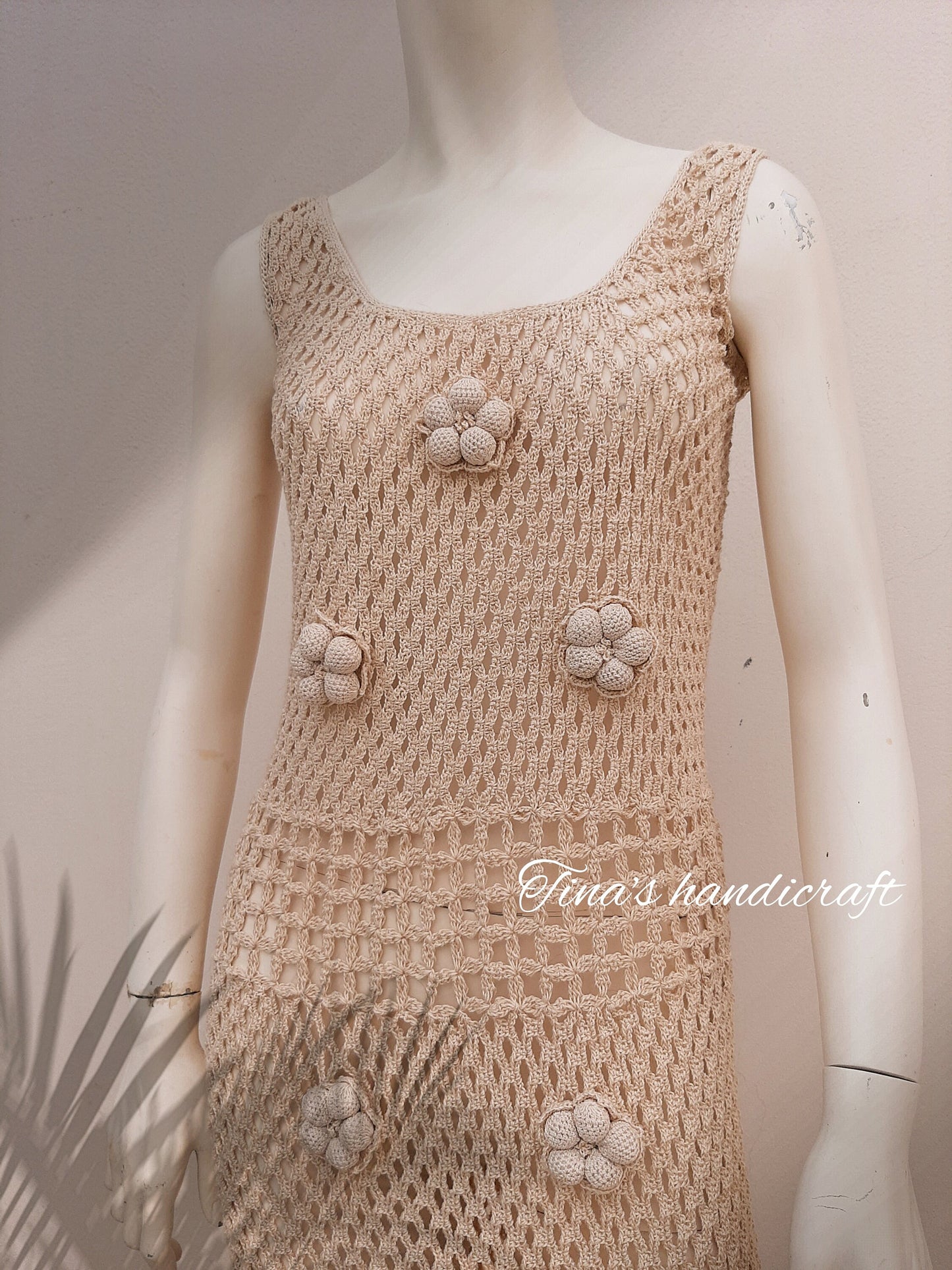 Kirki crochet dress