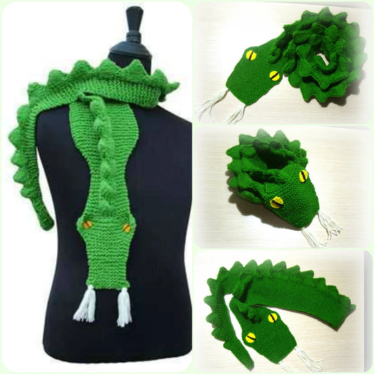 "Crocodile Scarf "- Handmade and Tailored to Your Taste!